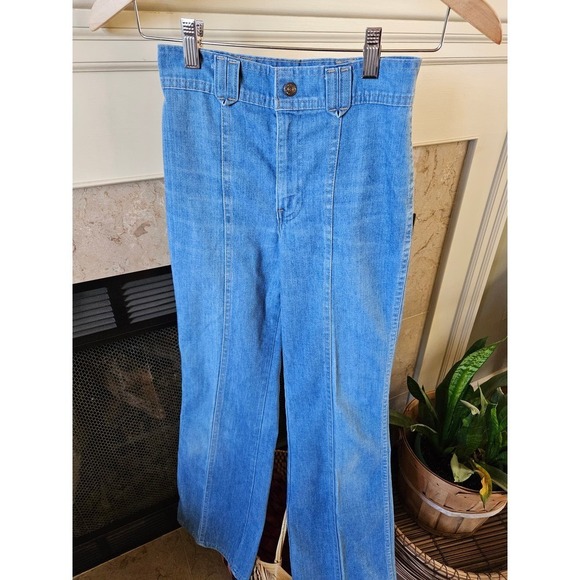 Levi's Blue Flare & Wide Leg Jeans - Picture 7 of 14